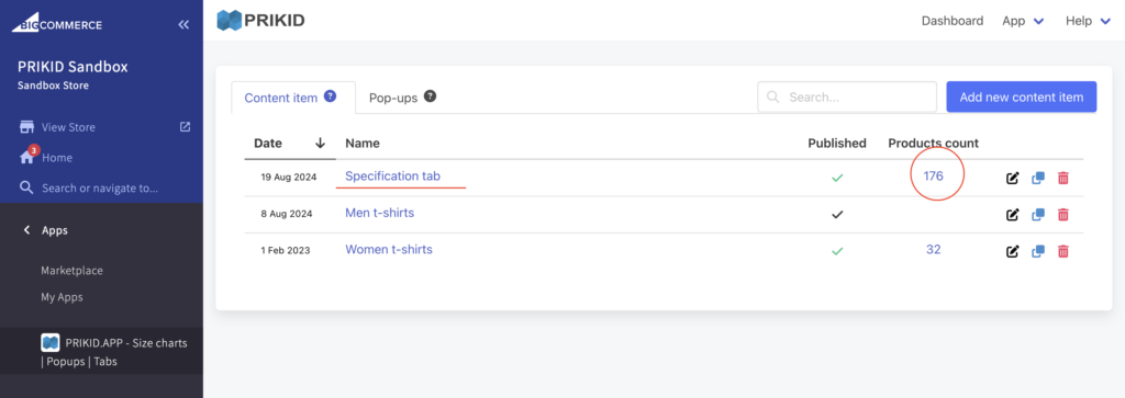 How to add a new tab next to the product description tab on particular product pages in a BigCommerce store? 5 Check whether the new tab appears on the product pages